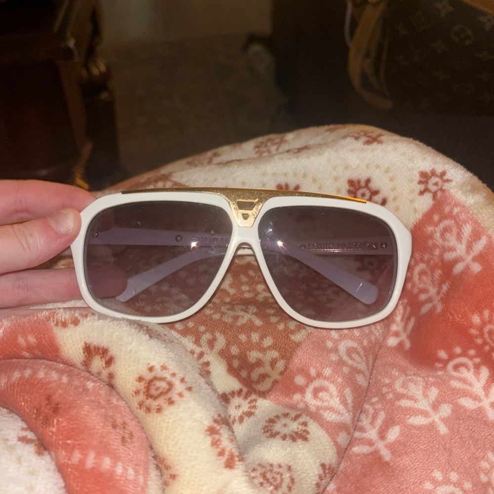 Louis Vuitton rare vintage sunglasses.